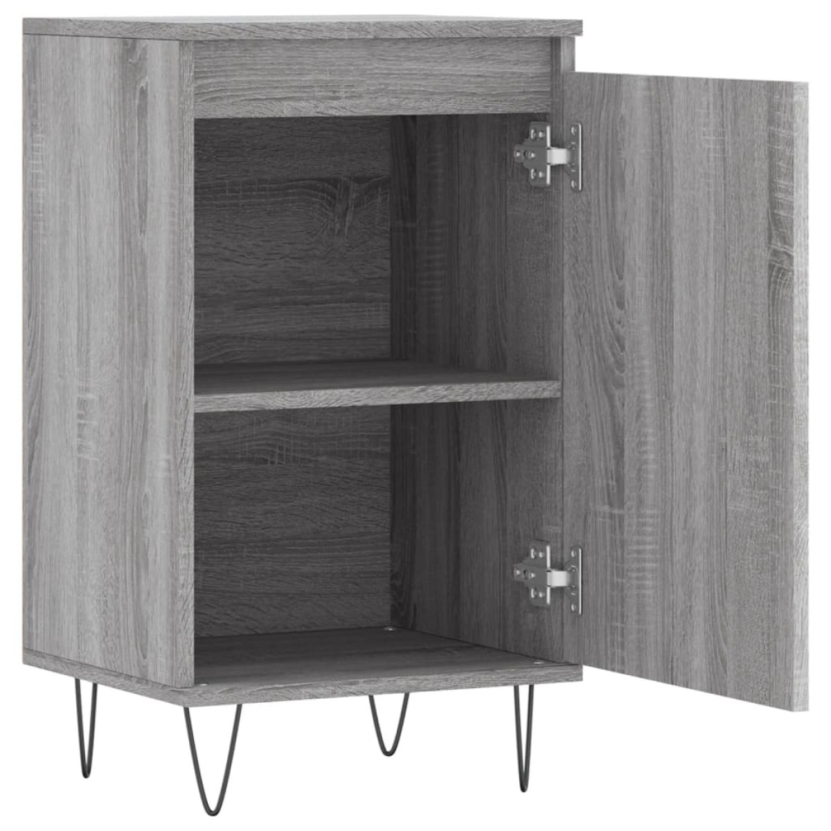 vidaXL Ντουλάπια 2 τεμ. Γκρι Sonoma 40x35x70 εκ. Επεξεργασμένο Ξύλο