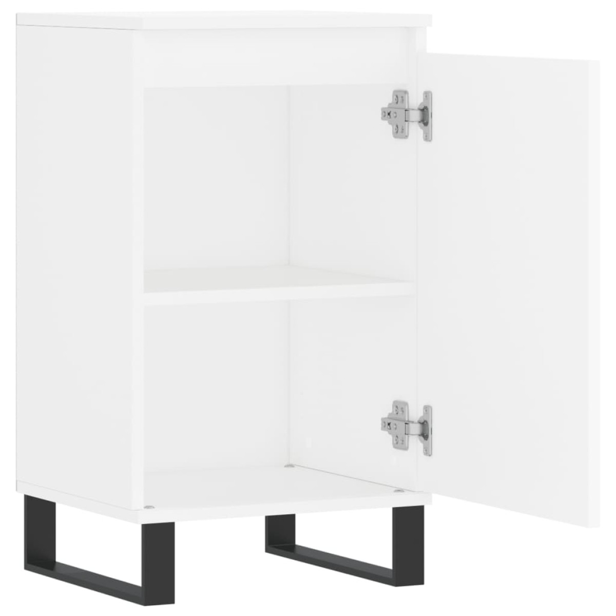 vidaXL Συρταριέρα Λευκή 40 x 35 x 70 εκ. από Επεξεργασμένο Ξύλο