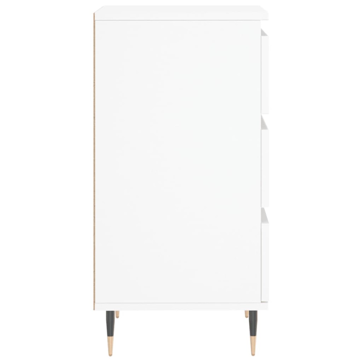 vidaXL Συρταριέρα Λευκή 40 x 35 x 70 εκ. από Επεξεργασμένο Ξύλο