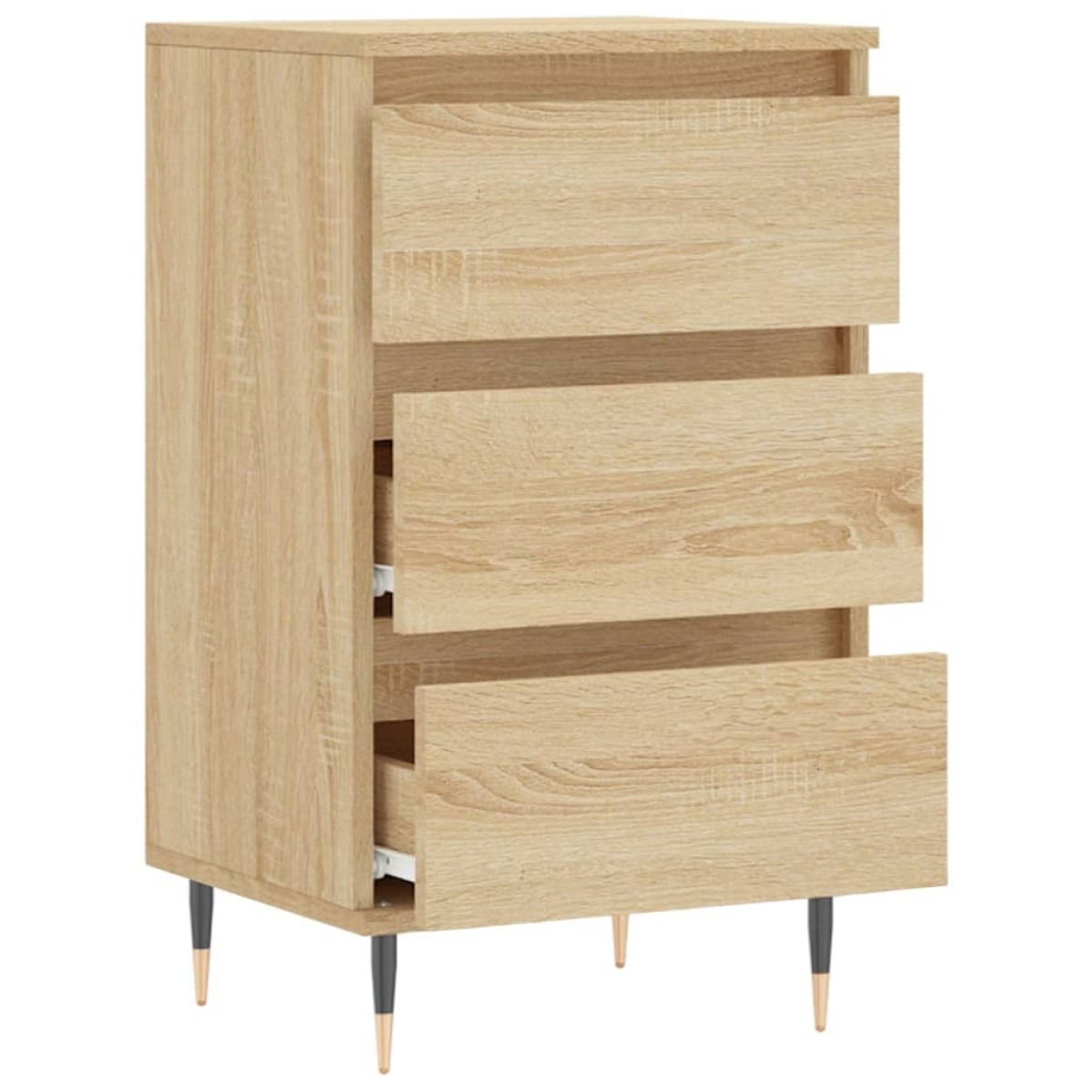 vidaXL Συρταριέρα Sonoma Δρυς 40 x 35 x 70 εκ. από Επεξεργασμένο Ξύλο
