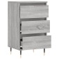 vidaXL Συρταριέρα Γκρι Sonoma 40 x 35 x 70 εκ. από Επεξεργασμένο Ξύλο