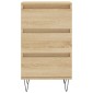 vidaXL Συρταριέρα Sonoma Δρυς 40 x 35 x 70 εκ. από Επεξεργασμένο Ξύλο