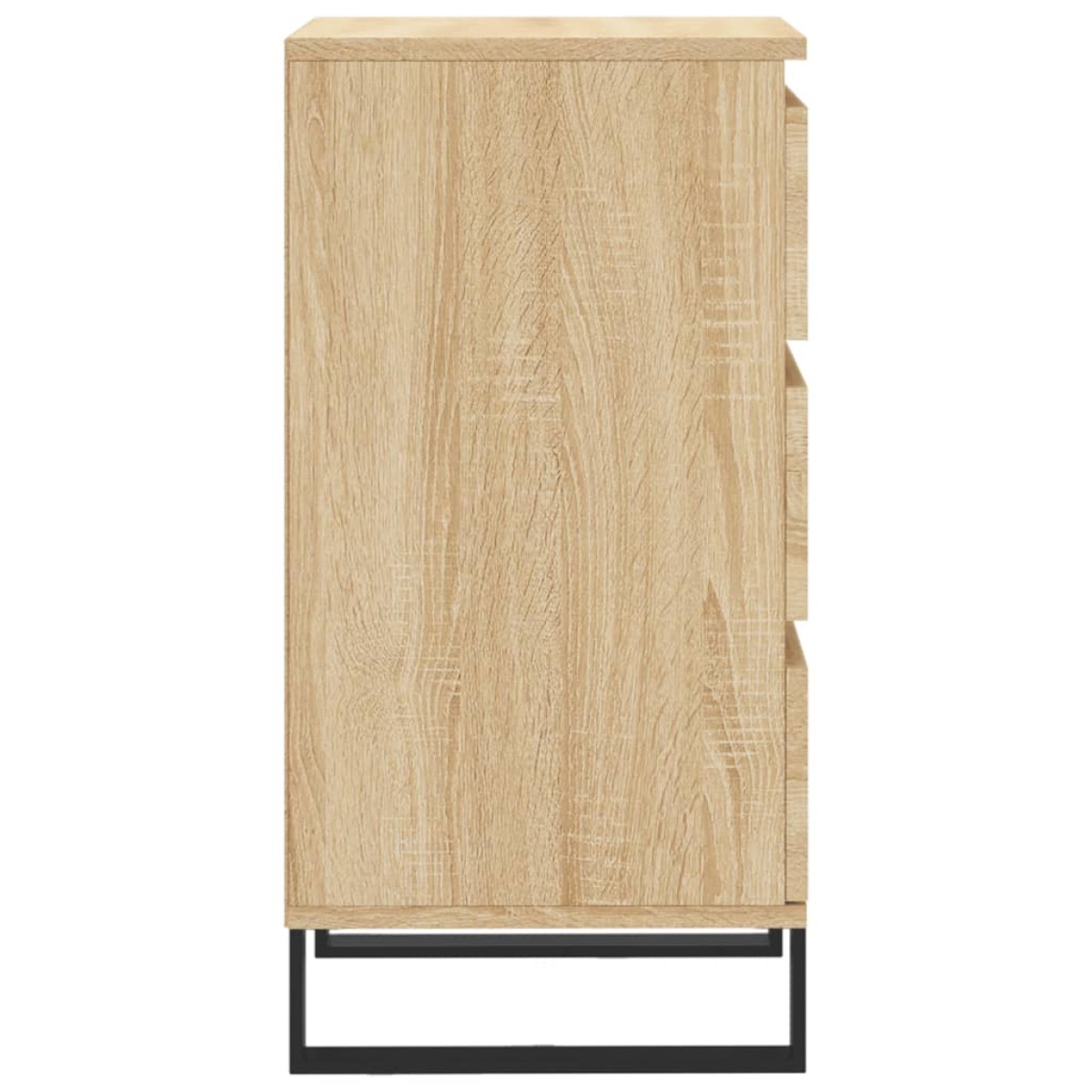 vidaXL Συρταριέρα Sonoma Δρυς 40 x 35 x 70 εκ. από Επεξεργασμένο Ξύλο
