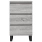vidaXL Συρταριέρα Γκρι Sonoma 40 x 35 x 70 εκ. από Επεξεργασμένο Ξύλο