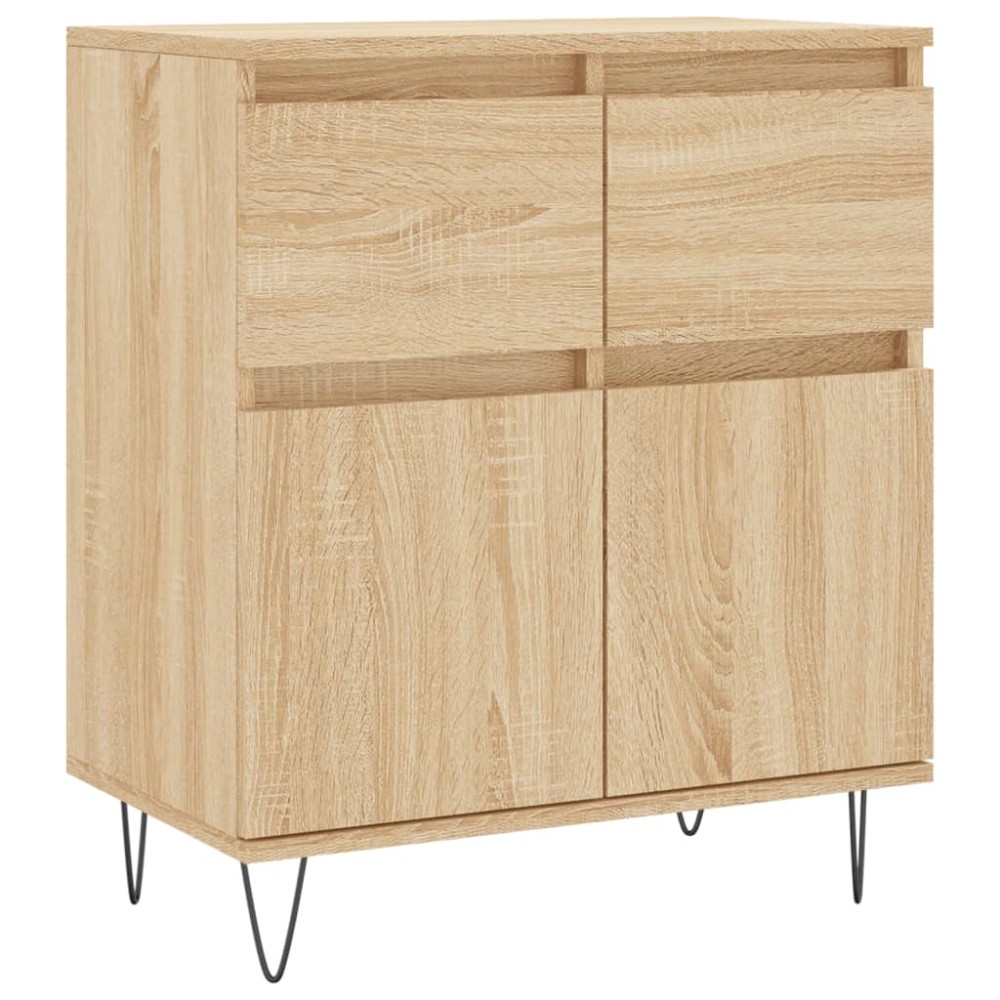 vidaXL Συρταριέρα Sonoma Δρυς 60x35x70 εκ. Επεξεργασμένο Ξύλο