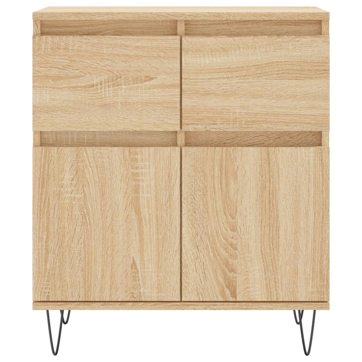 vidaXL Συρταριέρα Sonoma Δρυς 60x35x70 εκ. Επεξεργασμένο Ξύλο
