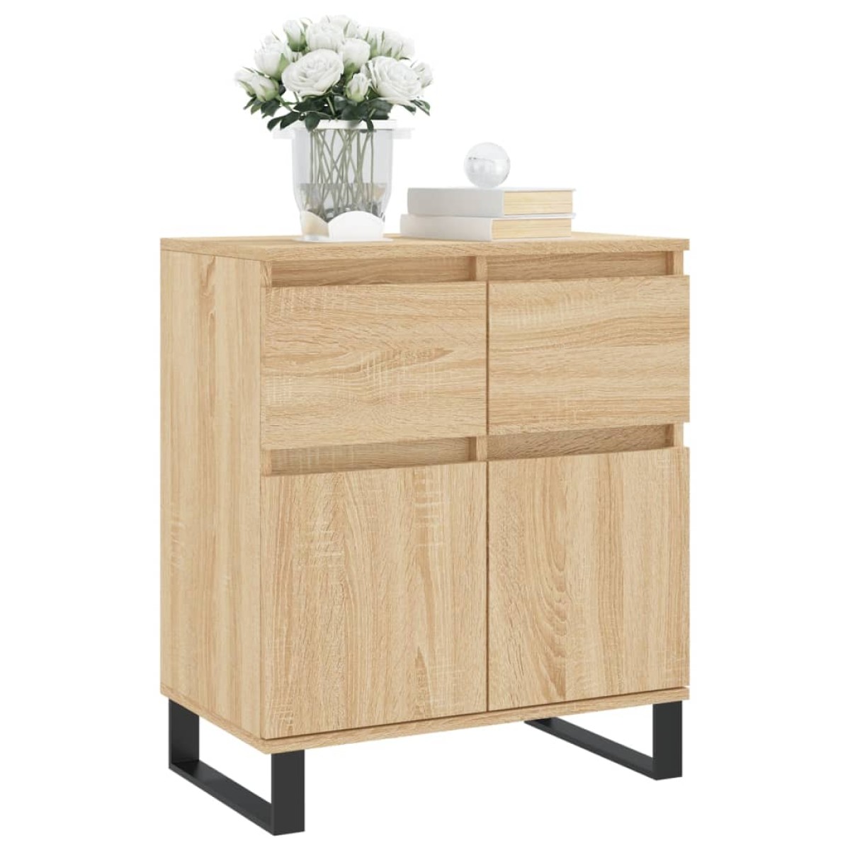vidaXL Συρταριέρα Sonoma Δρυς 60x35x70 εκ. Επεξεργασμένο Ξύλο