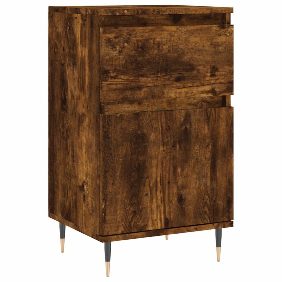 vidaXL Συρταριέρα Καπνιστή Δρυς 40 x 35 x 70 εκ. από Επεξεργ. Ξύλο