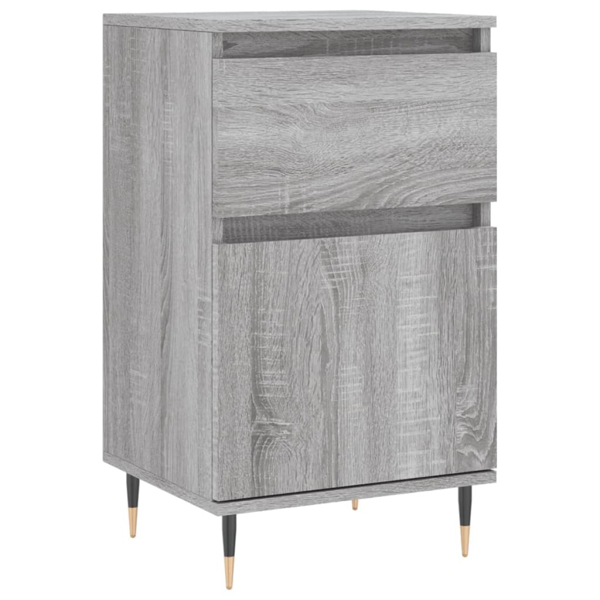 vidaXL Συρταριέρα Γκρι Sonoma 40 x 35 x 70 εκ. από Επεξεργασμένο Ξύλο