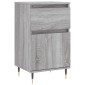 vidaXL Συρταριέρα Γκρι Sonoma 40 x 35 x 70 εκ. από Επεξεργασμένο Ξύλο