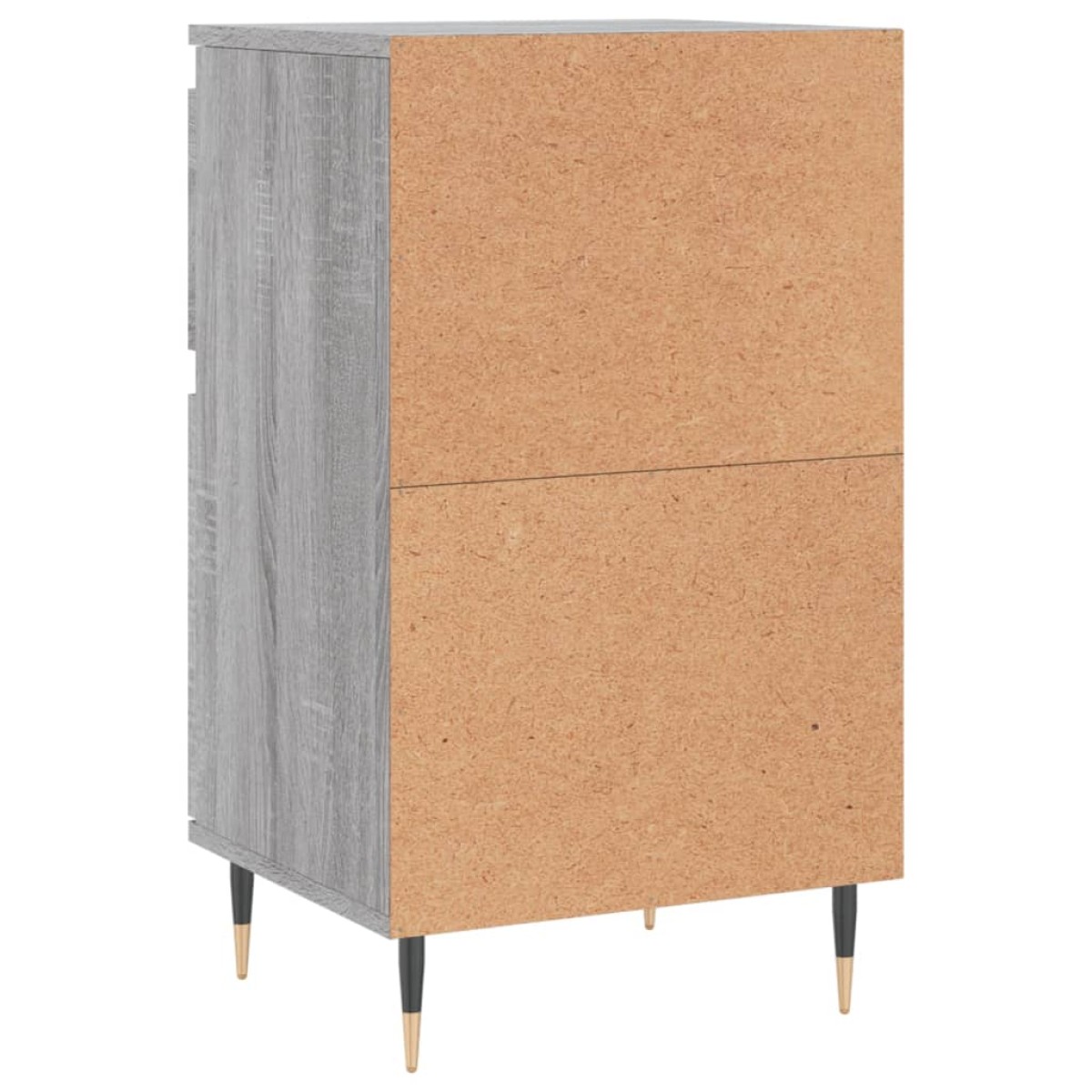 vidaXL Συρταριέρα Γκρι Sonoma 40 x 35 x 70 εκ. από Επεξεργασμένο Ξύλο