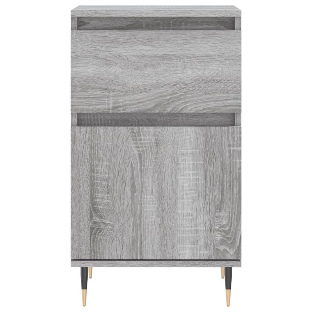 vidaXL Ντουλάπια 2 τεμ. Γκρι Sonoma 40x35x70 εκ. Επεξεργασμένο Ξύλο