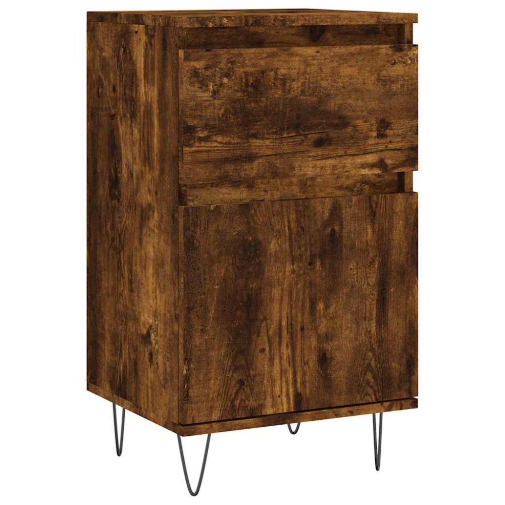 vidaXL Συρταριέρα Καπνιστή Δρυς 40 x 35 x 70 εκ. από Επεξεργ. Ξύλο