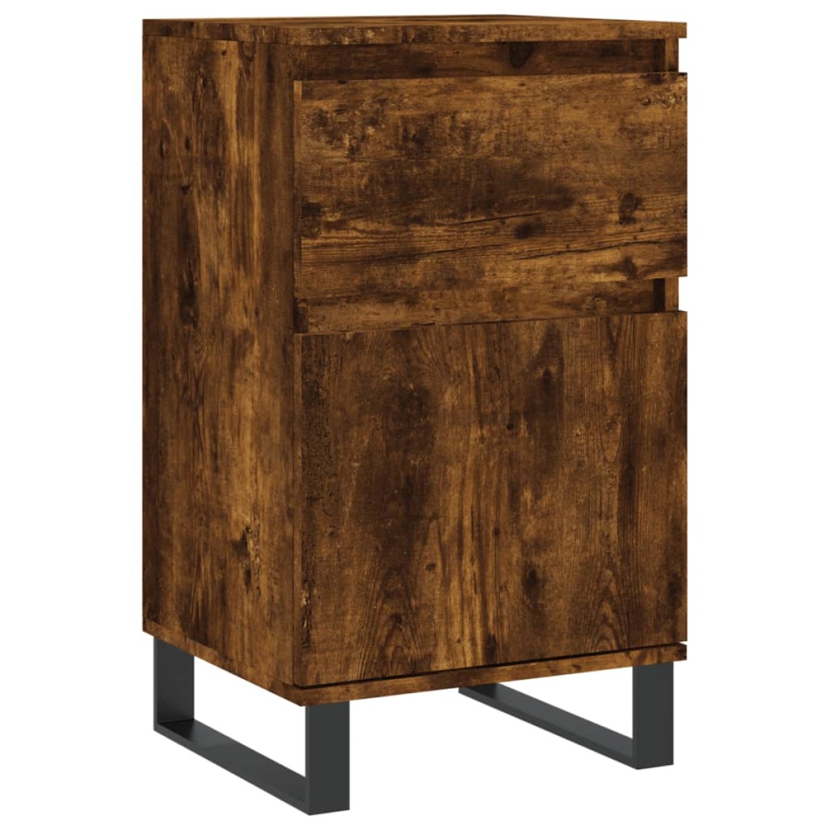 vidaXL Συρταριέρα Καπνιστή Δρυς 40 x 35 x 70 εκ. από Επεξεργ. Ξύλο