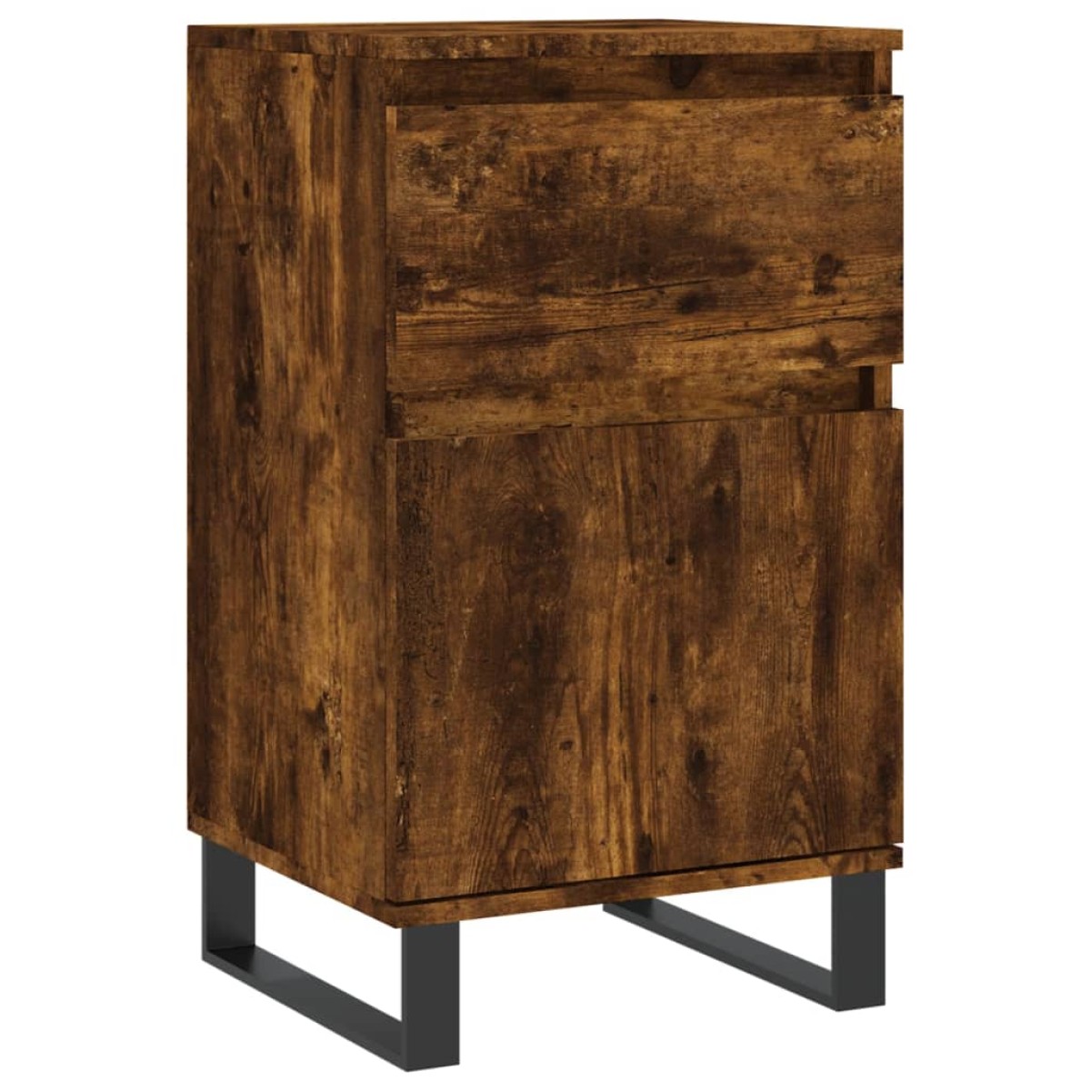 vidaXL Ντουλάπια 2 τεμ. Καπνιστή Δρυς 40x35x70 εκ. από Επεξεργ. Ξύλο