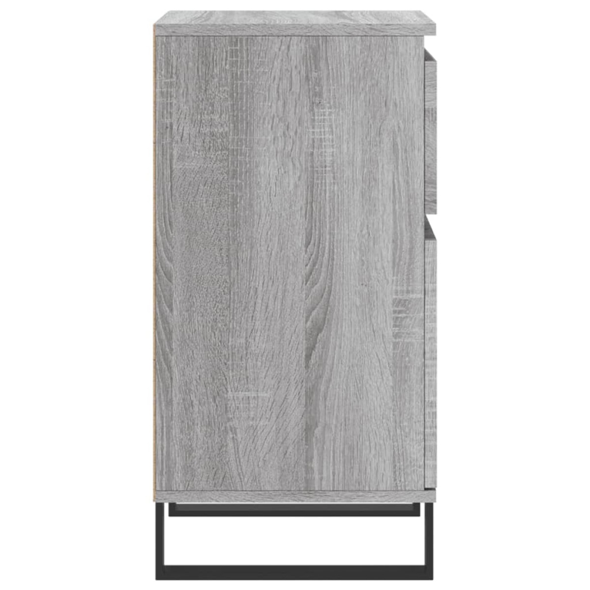 vidaXL Συρταριέρα Γκρι Sonoma 40 x 35 x 70 εκ. από Επεξεργασμένο Ξύλο