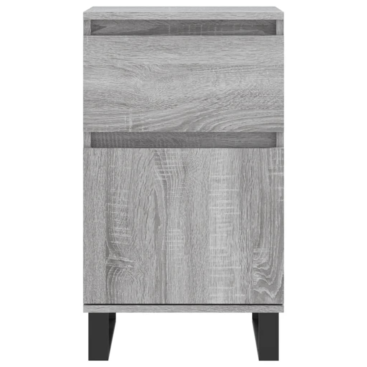 vidaXL Ντουλάπια 2 τεμ. Γκρι Sonoma 40x35x70 εκ. Επεξεργασμένο Ξύλο