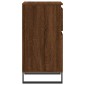 vidaXL Ντουλάπια 2 τεμ. Καφέ Δρυς 40x35x70 εκ. από Επεξεργασμένο Ξύλο