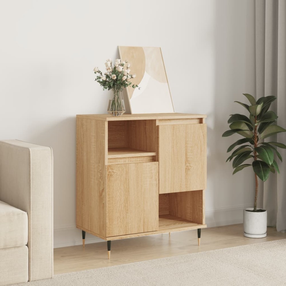 vidaXL Συρταριέρα Sonoma Δρυς 60x35x70 εκ. Επεξεργασμένο Ξύλο