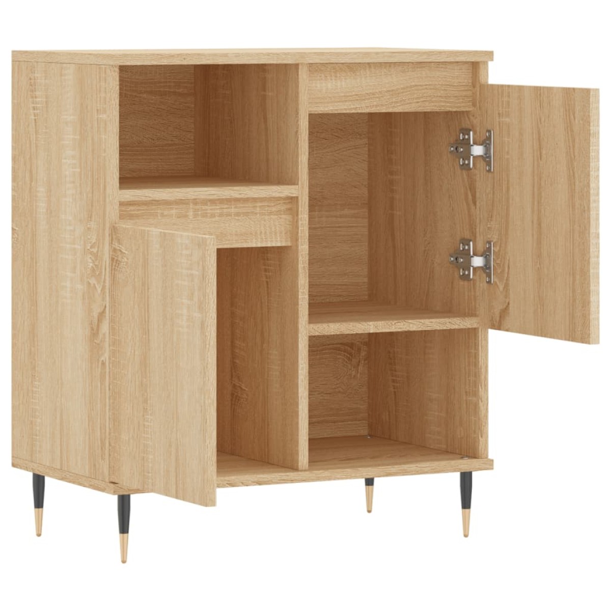 vidaXL Συρταριέρα Sonoma Δρυς 60x35x70 εκ. Επεξεργασμένο Ξύλο