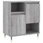 vidaXL Ντουλάπι Γκρι Sonoma 60x35x70 εκ. από Επεξεργασμένο Ξύλο