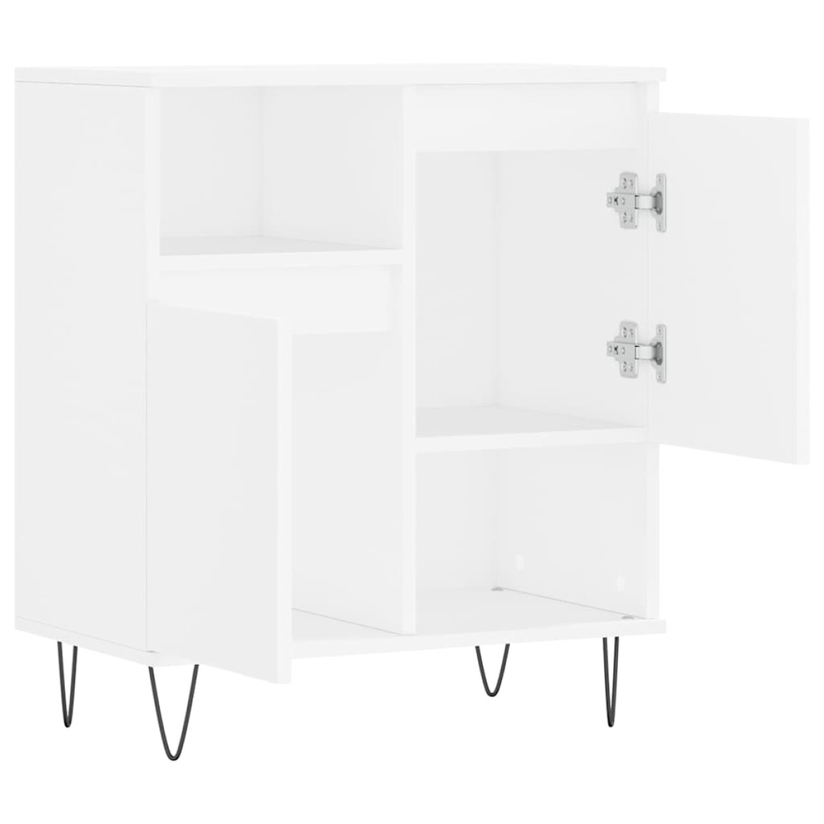 vidaXL Συρταριέρα Λευκή 60 x 35 x 70 εκ. από Επεξεργασμένο Ξύλο