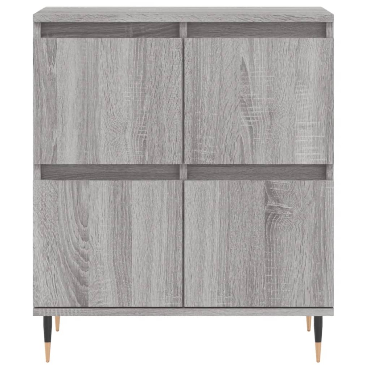 vidaXL Ντουλάπι Γκρι Sonoma 60x35x70 εκ. από Επεξεργασμένο Ξύλο