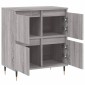vidaXL Ντουλάπι Γκρι Sonoma 60x35x70 εκ. από Επεξεργασμένο Ξύλο