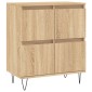 vidaXL Συρταριέρα Sonoma Δρυς 60x35x70 εκ. Επεξεργασμένο Ξύλο