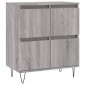 vidaXL Ντουλάπι Γκρι Sonoma 60x35x70 εκ. από Επεξεργασμένο Ξύλο