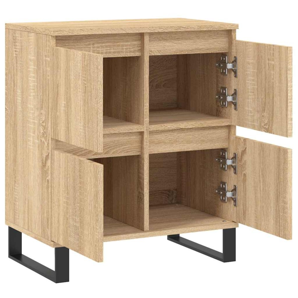 vidaXL Συρταριέρα Sonoma Δρυς 60x35x70 εκ. Επεξεργασμένο Ξύλο