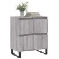 vidaXL Ντουλάπι Γκρι Sonoma 60x35x70 εκ. από Επεξεργασμένο Ξύλο