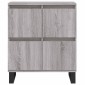 vidaXL Ντουλάπι Γκρι Sonoma 60x35x70 εκ. από Επεξεργασμένο Ξύλο