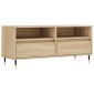 vidaXL Έπιπλο Τηλεόρασης Sonoma Δρυς 100 x 34,5 x 44,5 εκ. Επεξ. Ξύλο