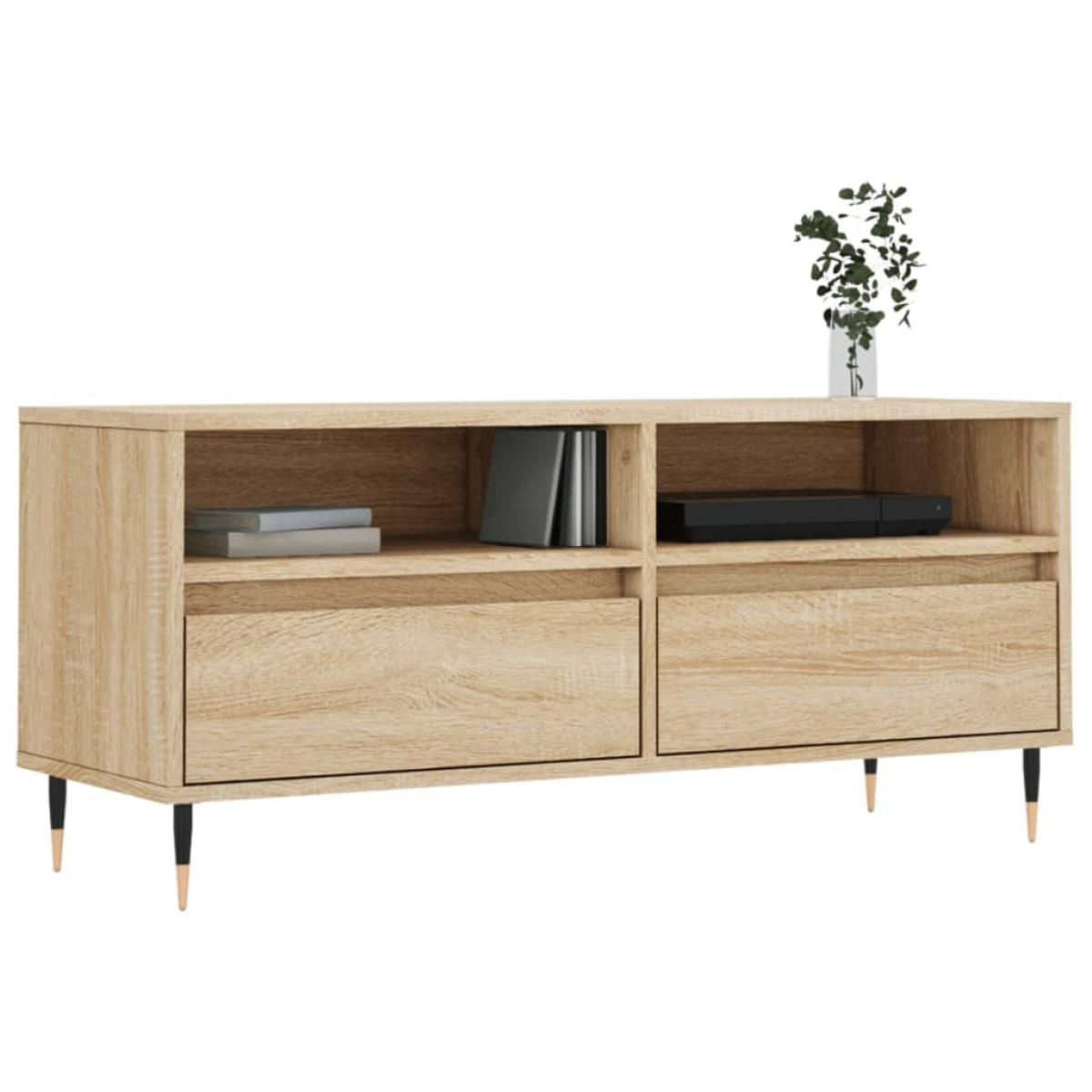 vidaXL Έπιπλο Τηλεόρασης Sonoma Δρυς 100 x 34,5 x 44,5 εκ. Επεξ. Ξύλο