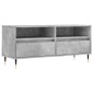 vidaXL Έπιπλο Τηλεόρασης Γκρι Σκυρ. 100 x 34,5 x 44,5 εκ. Επεξ. Ξύλο
