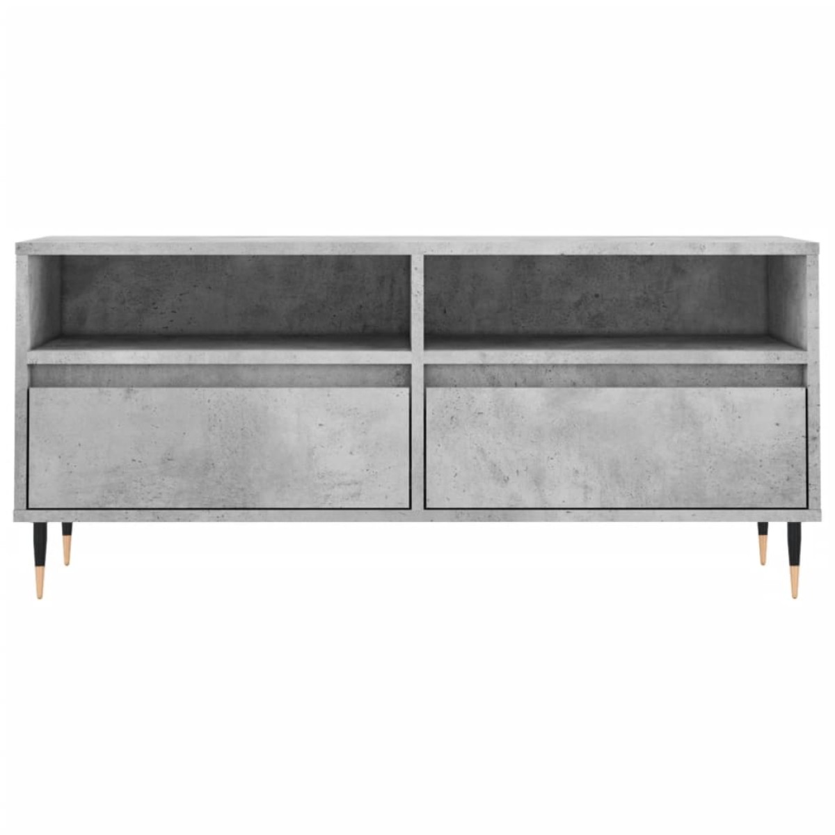 vidaXL Έπιπλο Τηλεόρασης Γκρι Σκυρ. 100 x 34,5 x 44,5 εκ. Επεξ. Ξύλο