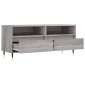 vidaXL Έπιπλο Τηλεόρασης Γκρι Sonoma 100x34,5x44,5 εκ. Επεξεργ. Ξύλο