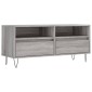 vidaXL Έπιπλο Τηλεόρασης Γκρι Sonoma 100x34,5x44,5 εκ. Επεξεργ. Ξύλο