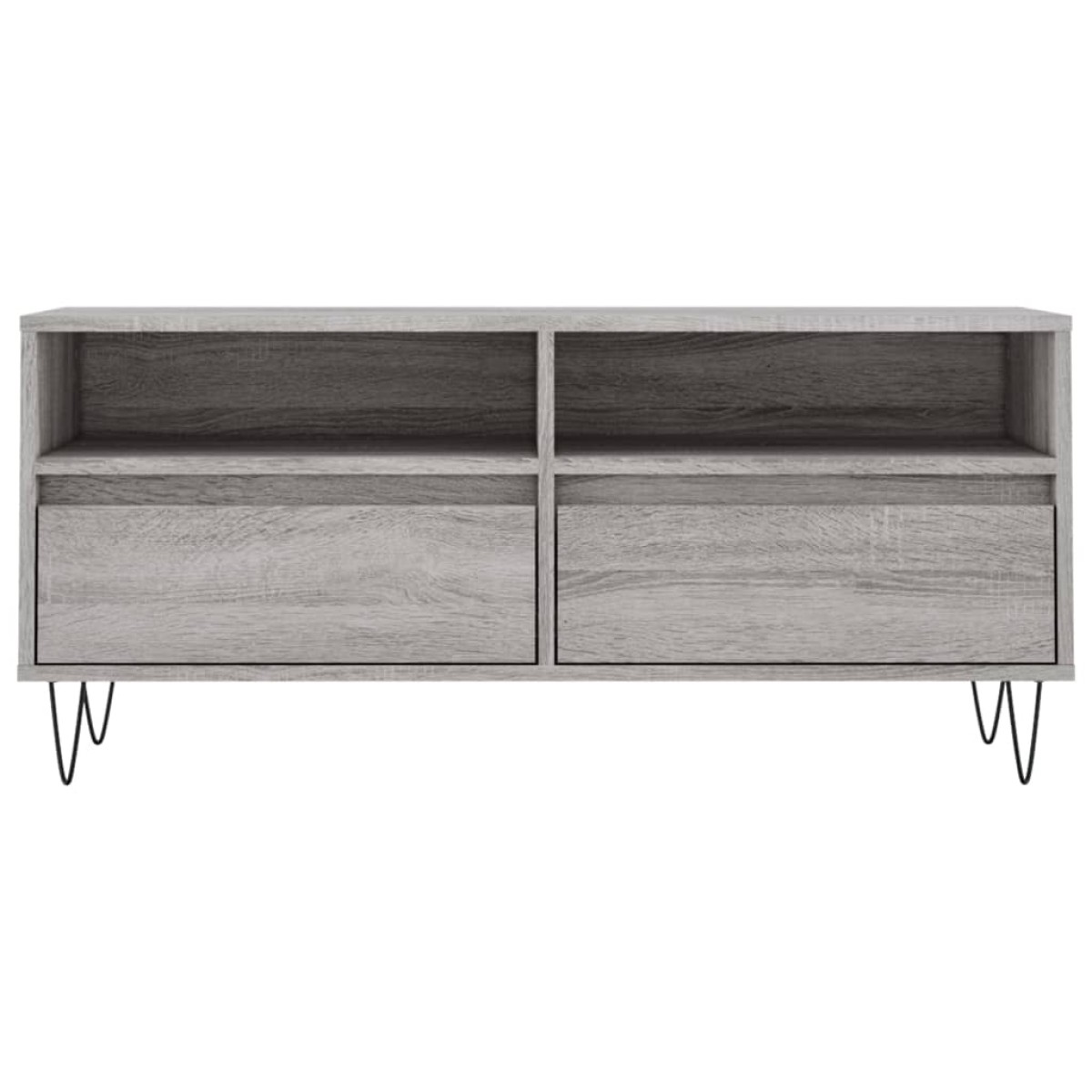 vidaXL Έπιπλο Τηλεόρασης Γκρι Sonoma 100x34,5x44,5 εκ. Επεξεργ. Ξύλο