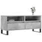 vidaXL Έπιπλο Τηλεόρασης Γκρι Σκυρ. 100 x 34,5 x 44,5 εκ. Επεξ. Ξύλο