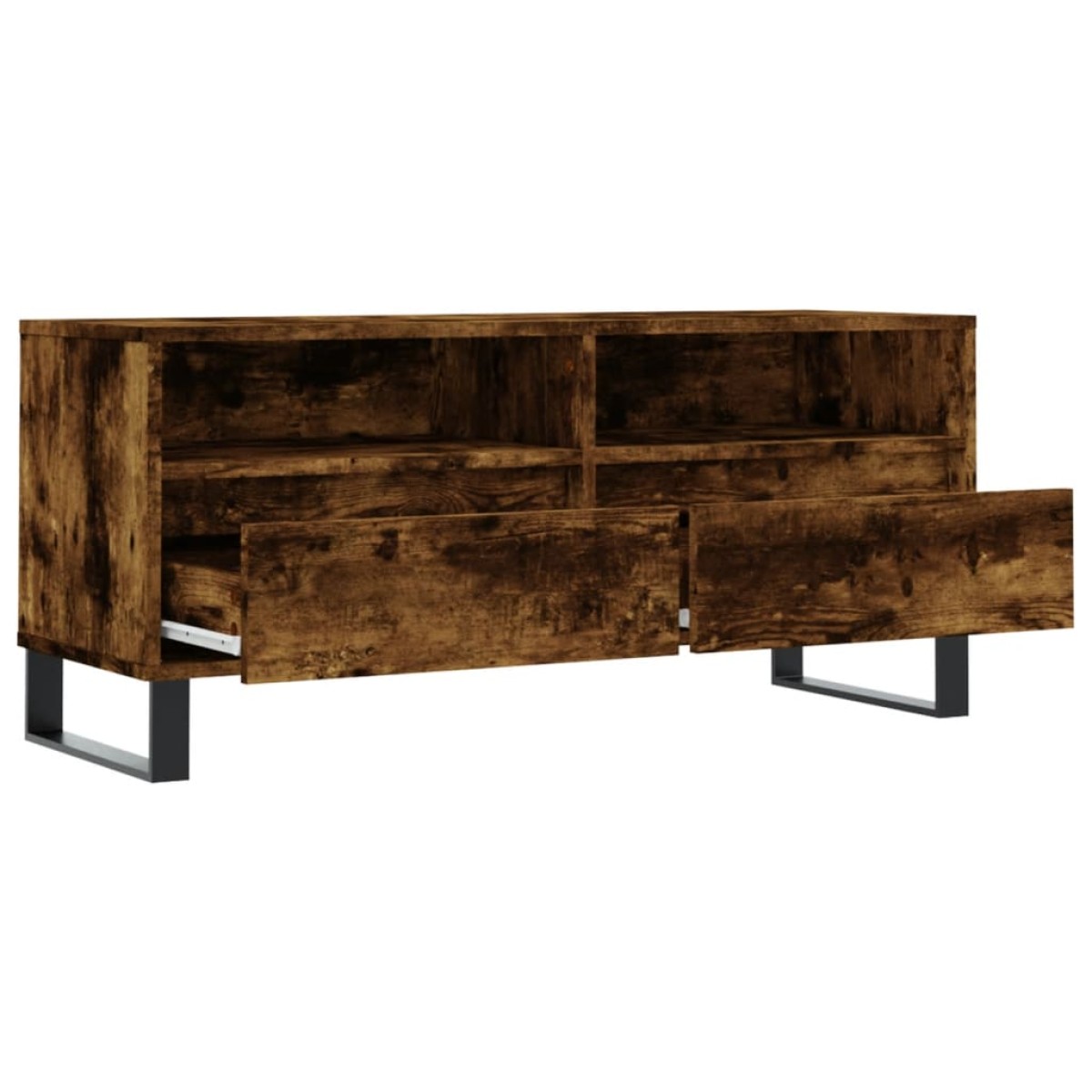 vidaXL Έπιπλο Τηλεόρασης Καπνιστή Δρυς 100x34,5x44,5 εκ. Επεξ. Ξύλο