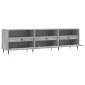 vidaXL Έπιπλο Τηλεόρασης Γκρι Σκυρ. 150x30x44,5 εκ. Επεξ. Ξύλο