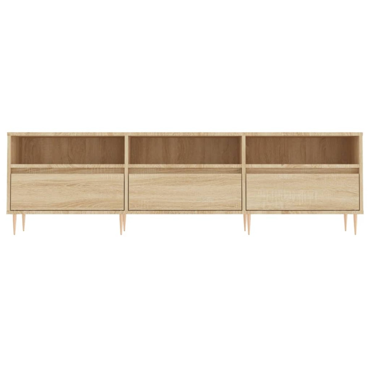 vidaXL Έπιπλο Τηλεόρασης Sonoma Δρυς 150x30x44,5 εκ. Επεξ. Ξύλο