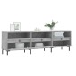 vidaXL Έπιπλο Τηλεόρασης Γκρι Σκυρ. 150x30x44,5 εκ. Επεξ. Ξύλο