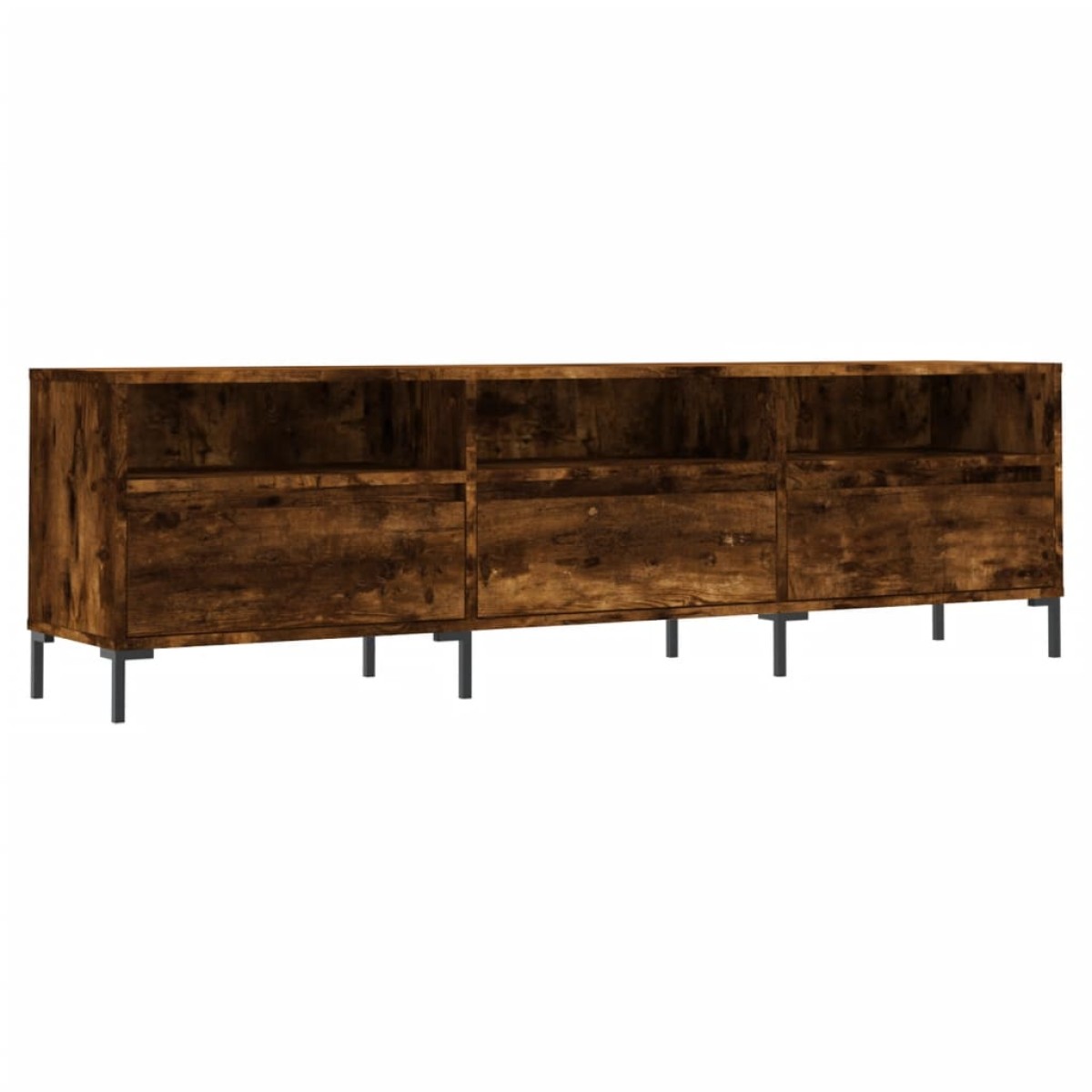 vidaXL Έπιπλο Τηλεόρασης Καπνιστή Δρυς 150x30x44,5 εκ. Επεξ. Ξύλο