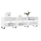 vidaXL Έπιπλο Τηλεόρασης Λευκό 150x30x44,5 εκ. Επεξεργασμένο Ξύλο