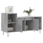 vidaXL Έπιπλο Τηλεόρασης Γκρι Σκυρ. 100x35x55 εκ. Επεξ. Ξύλο