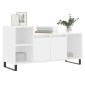 vidaXL Έπιπλο Τηλεόρασης Λευκό 100 x 35 x 55 εκ. Επεξεργασμένο Ξύλο