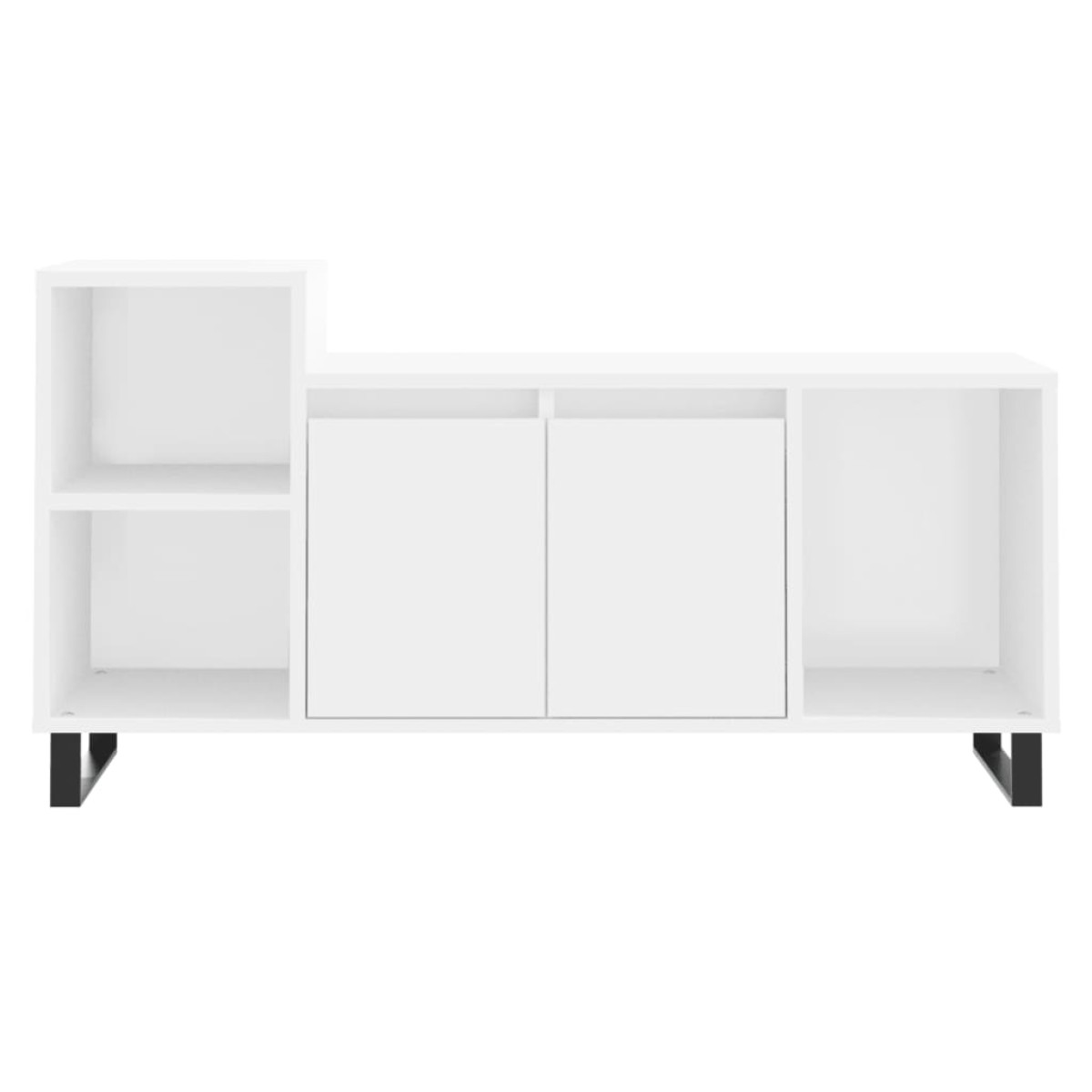 vidaXL Έπιπλο Τηλεόρασης Λευκό 100 x 35 x 55 εκ. Επεξεργασμένο Ξύλο